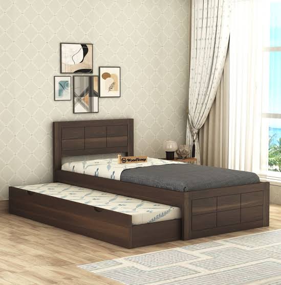 Single Bed with Trundle