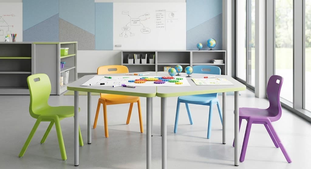 Kids Study Table & Chair Set