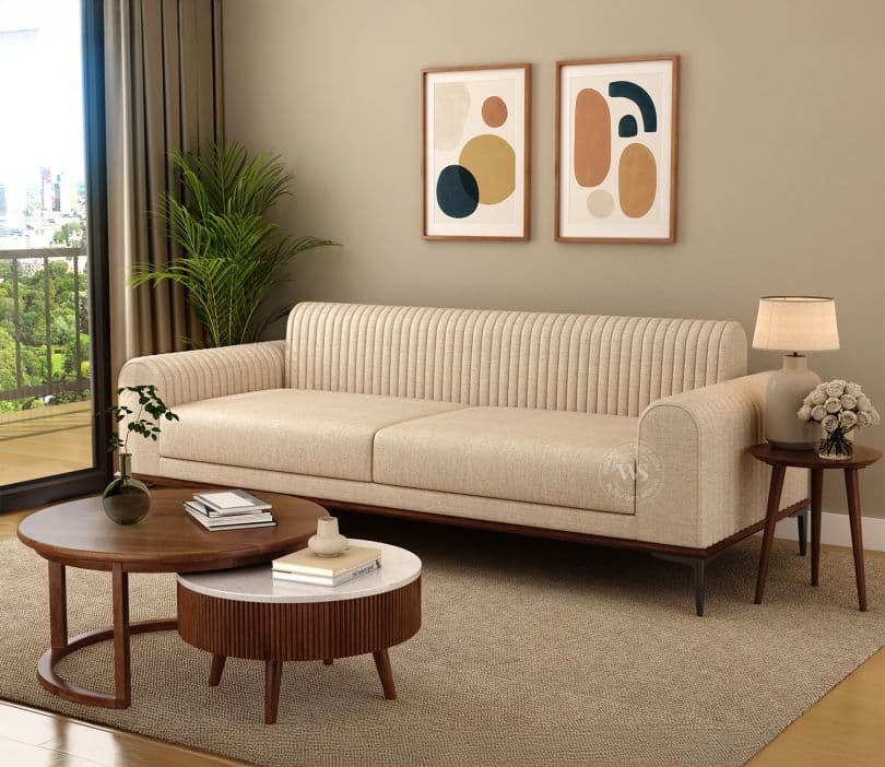 Modern 3-Seater Sofa